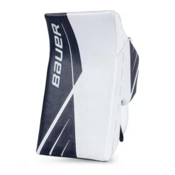 Bauer Supreme UltraSonic Senior Goalie Blocker -Bauer bauer blockers bauer supreme ultrasonic senior goalie blocker white navy regular 28741216927810