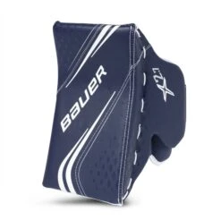 Bauer Vapor X2.7 Junior Goalie Blocker -Bauer bauer blockers bauer vapor x2 7 junior goalie blocker navy regular 28741218631746