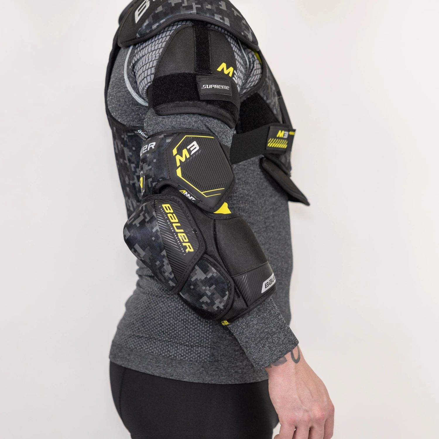 Bauer Supreme M3 Intermediate Hockey Elbow Pads 13 Bauer Supreme M3 Intermediate Hockey Elbow Pads - Image 11