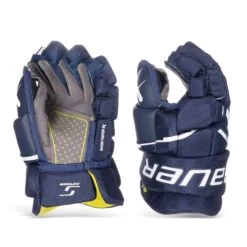 Bauer Supreme M3 Junior Hockey Gloves -Bauer bauer gloves bauer supreme m3 junior hockey gloves navy 10 30597251268674