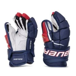 Bauer Supreme UltraSonic Senior Hockey Gloves 29 Bauer Supreme UltraSonic Senior Hockey Gloves -Bauer bauer gloves bauer supreme ultrasonic senior hockey gloves navy red white 14 28743842627650
