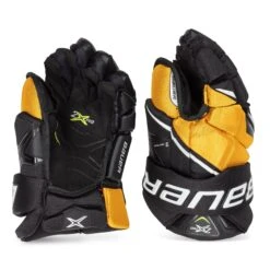 Bauer Vapor 2X Pro Senior Hockey Gloves -Bauer bauer gloves bauer vapor 2x pro senior hockey gloves black gold 13 28743796457538
