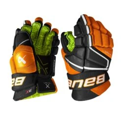 Bauer Vapor 3X Junior Hockey Gloves -Bauer bauer gloves bauer vapor 3x junior hockey gloves black orange 10 29359206629442