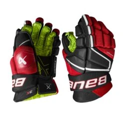 Bauer Vapor 3X Junior Hockey Gloves -Bauer bauer gloves bauer vapor 3x junior hockey gloves black red 10 29160852717634