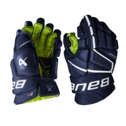Bauer Vapor 3X Junior Hockey Gloves -Bauer bauer gloves bauer vapor 3x junior hockey gloves navy 10 29160852652098
