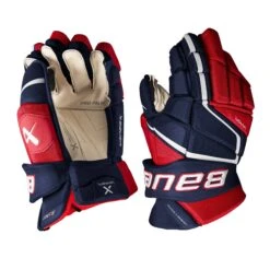 Bauer Vapor 3X Pro Senior Hockey Gloves -Bauer bauer gloves bauer vapor 3x pro senior hockey gloves navy red white 14 29160788852802