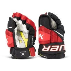 Bauer Vapor Shift Pro Junior Hockey Gloves -Bauer bauer gloves bauer vapor shift pro junior hockey gloves black red 10 30214057394242