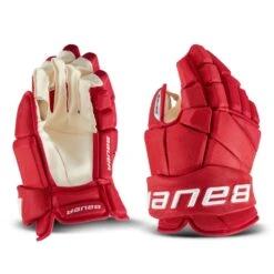 Bauer Vapor Team Pro Senior Hockey Gloves -Bauer bauer gloves bauer vapor team pro senior hockey gloves red 14 30209155792962