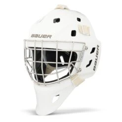 Bauer NME ONE Senior Goalie Mask -Bauer bauer goalie masks bauer nme one senior goalie mask white l 29034599448642