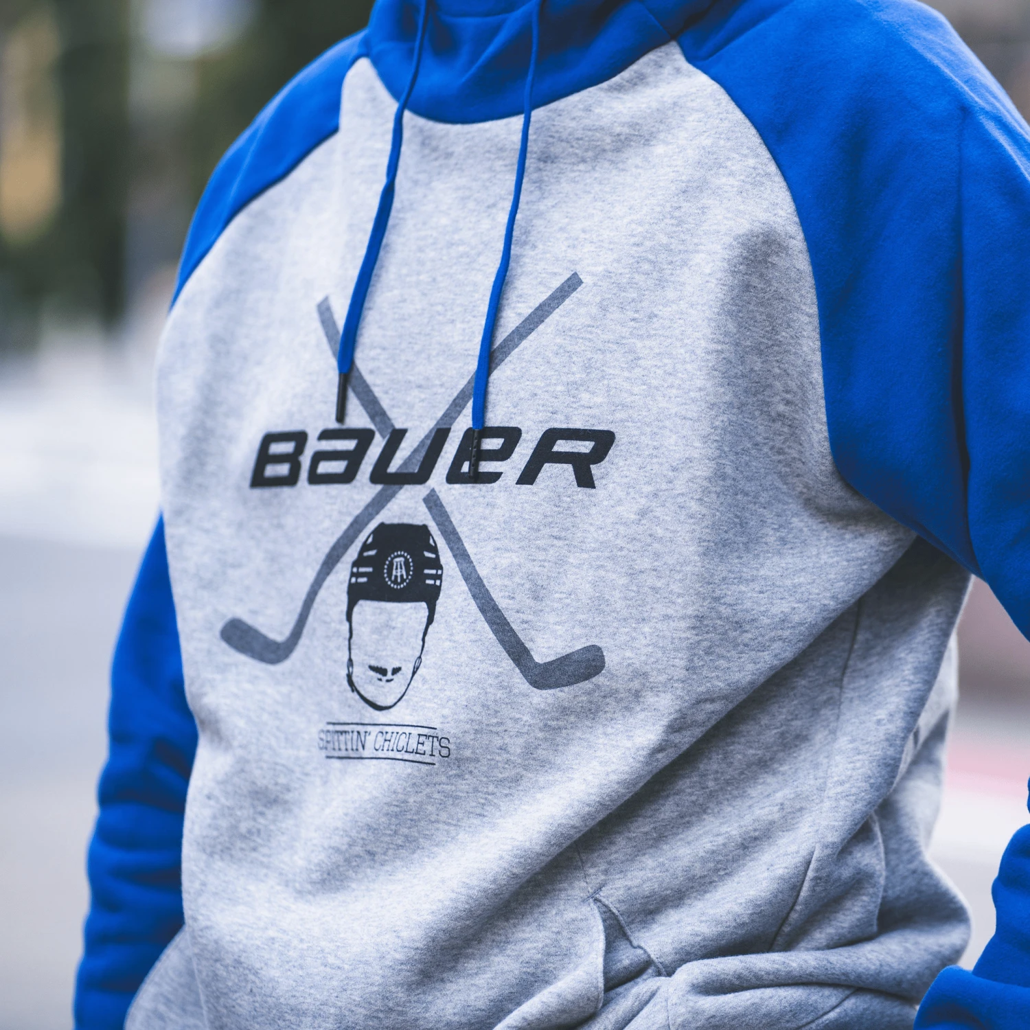 Bauer Spittin' Chiclets Colab Mens Hoodie 4 Bauer Spittin' Chiclets Colab Mens Hoodie - Image 2