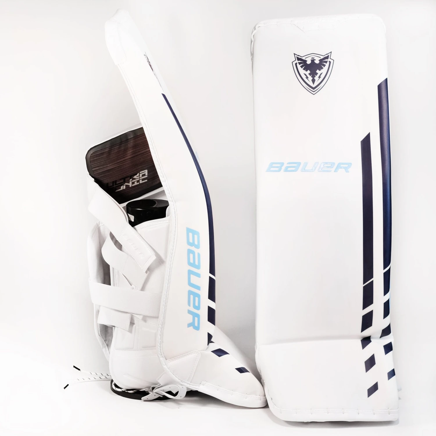 Bauer Supreme Pro Custom Senior Goalie Leg Pads - Samuel Hlavaj #2 4 Bauer Supreme Pro Custom Senior Goalie Leg Pads - Samuel Hlavaj #2 - Image 2