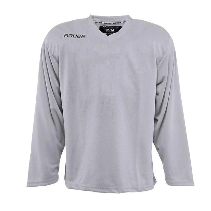 Bauer Core Junior Goalie Practice Jersey - Grey 3 Bauer Core Junior Goalie Practice Jersey - Grey