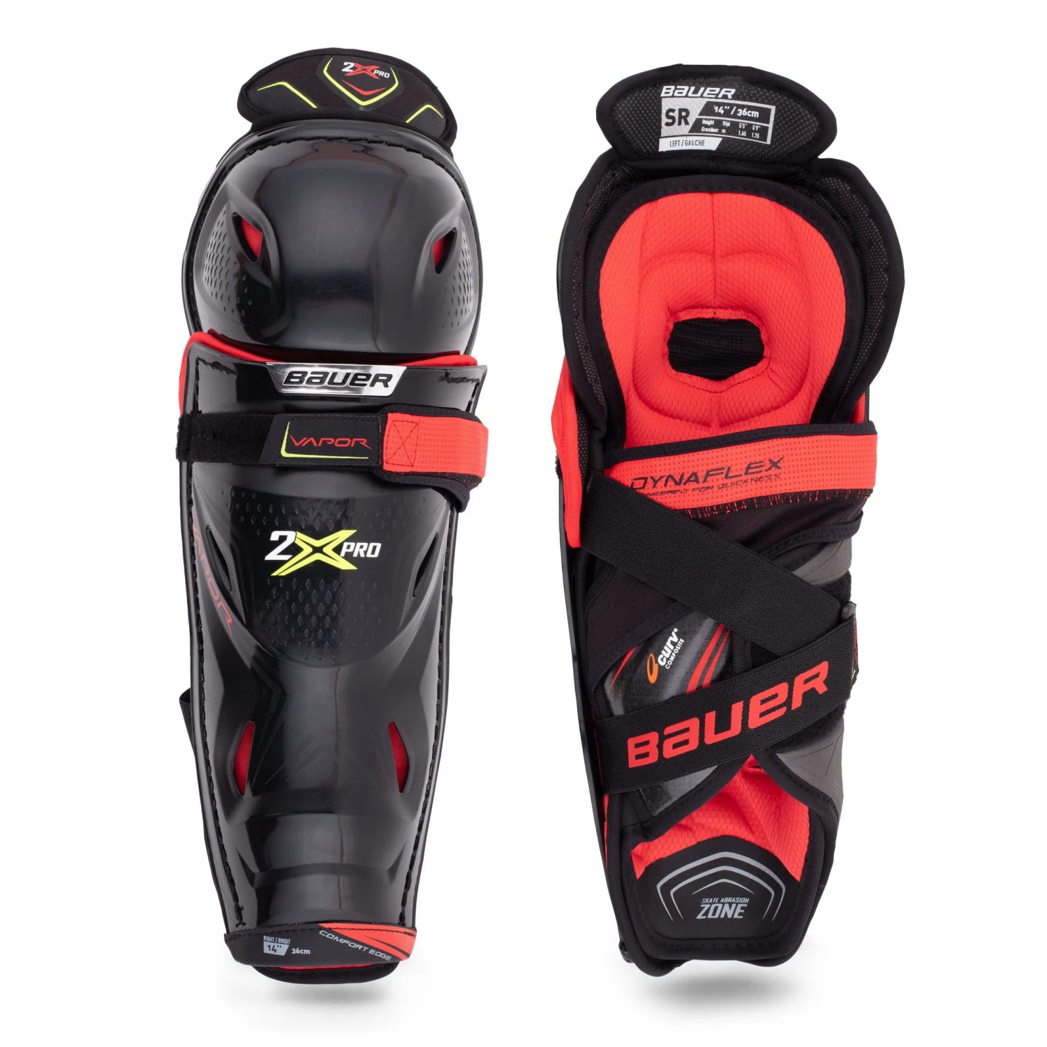 Bauer Vapor 2X Pro Senior Hockey Shin Guards 3 Bauer Vapor 2X Pro Senior Hockey Shin Guards