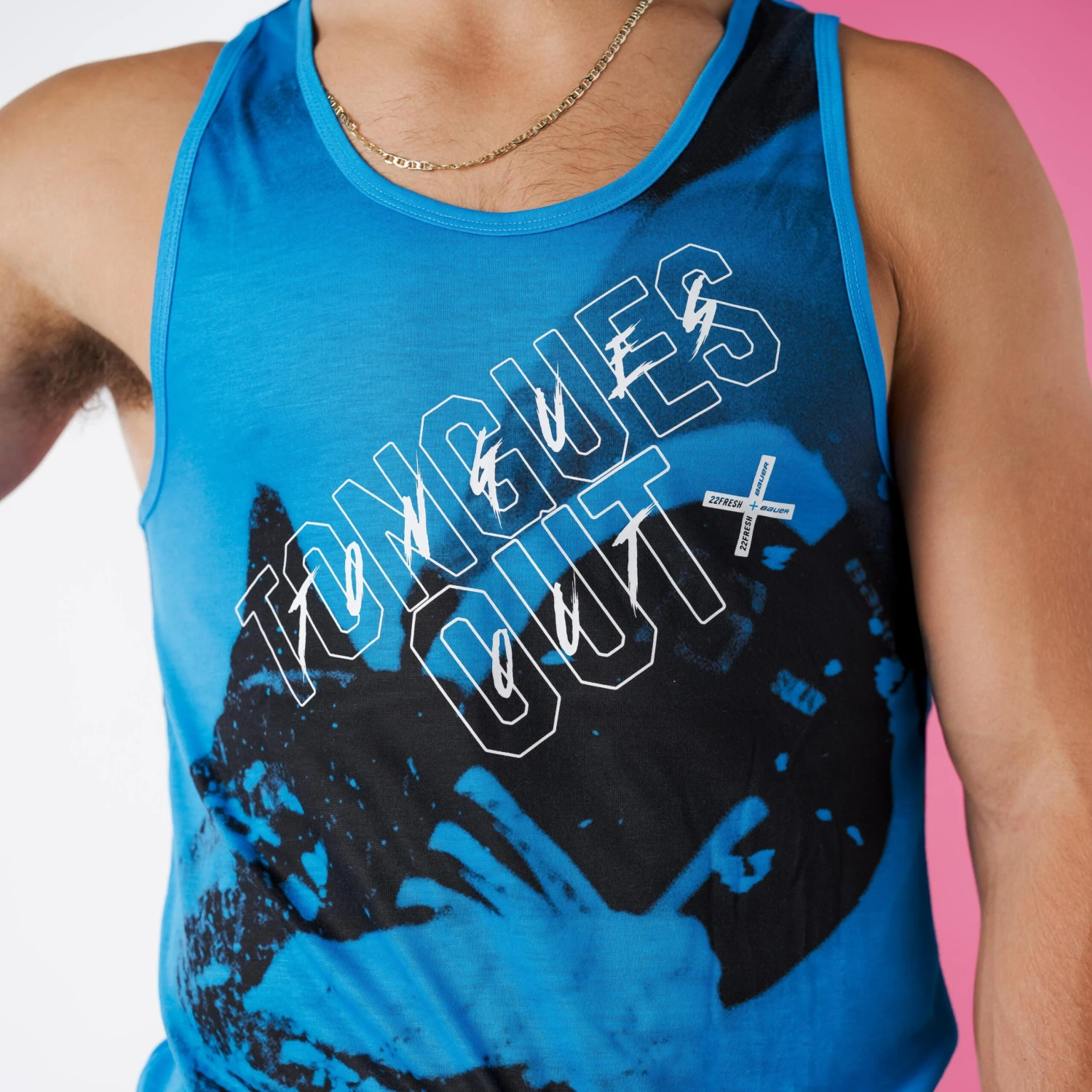 Bauer 22Fresh Sublimated Tongues Out Tank Mens Shirt 4 Bauer 22Fresh Sublimated Tongues Out Tank Mens Shirt - Image 2
