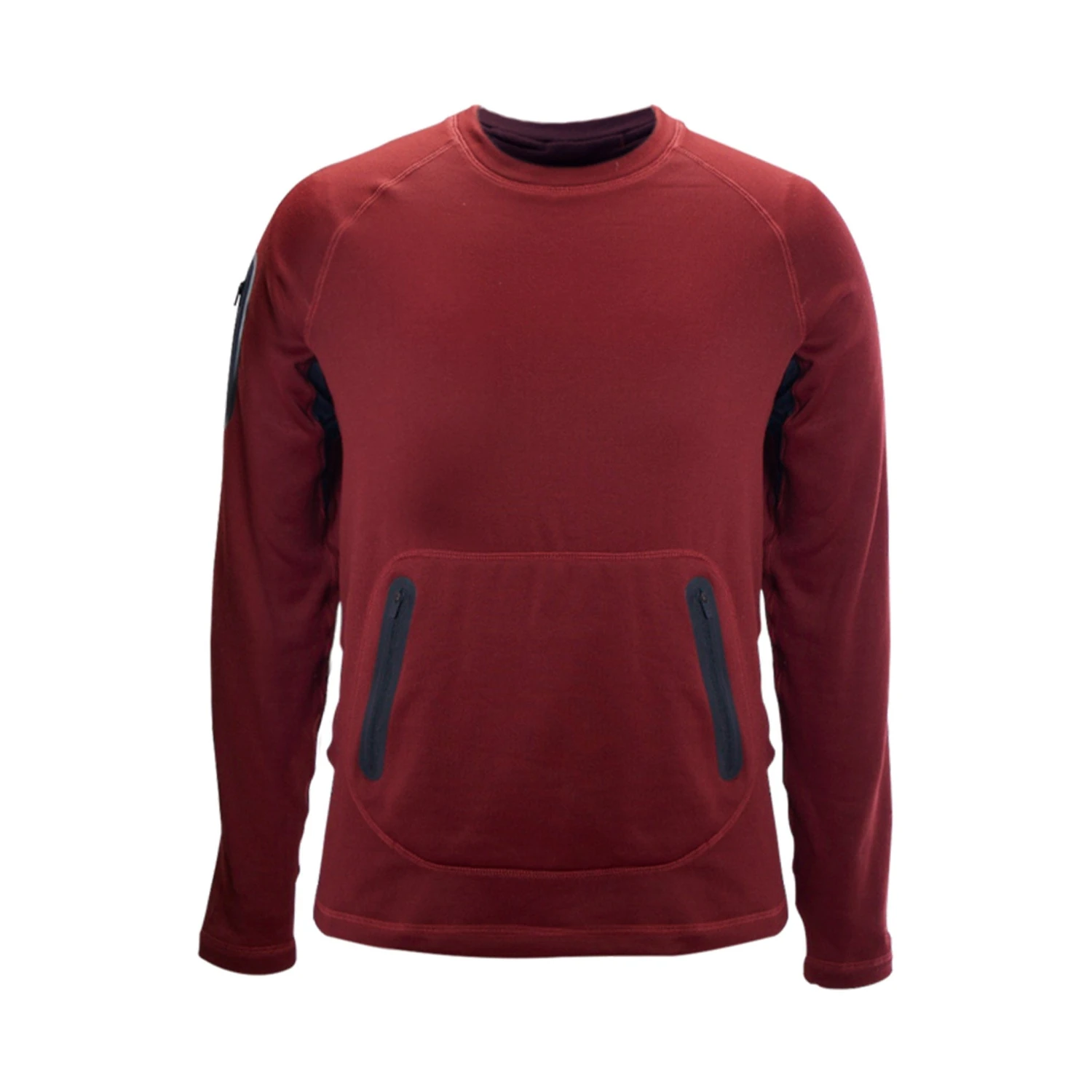 Bauer FLC Fleece Crew Mens Longsleeve Shirt 5 Bauer FLC Fleece Crew Mens Longsleeve Shirt - Image 3