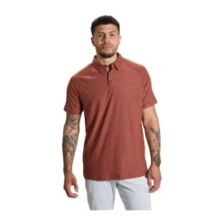 Bauer FLC Performance Mens Polo Shirt -Bauer bauer shirts bauer flc performance mens polo shirt rust xxl 29163245633602
